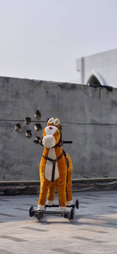Big size kids musical horse for sale