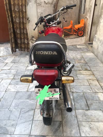 Bike bilkul ok ha but bettery nhi ha baqi ok ha