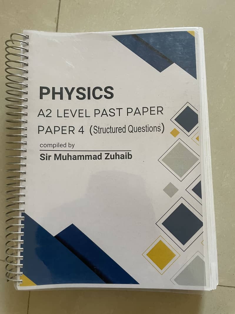 A levels Books/pastpapers/notes 10