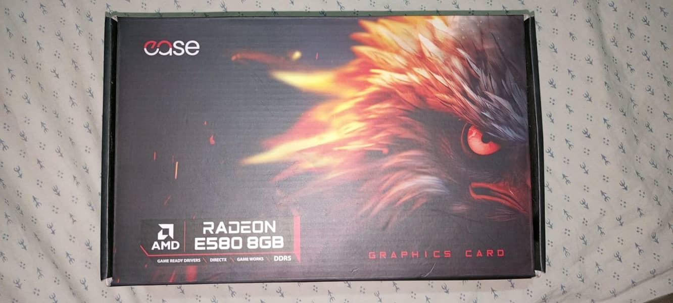 AMD Radeon E580 8GB Graphics Card (GPU) 0