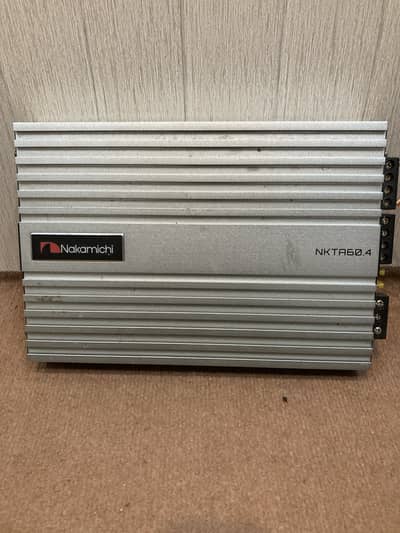 Nakamichi subwoofer with original 4 channel amplifier