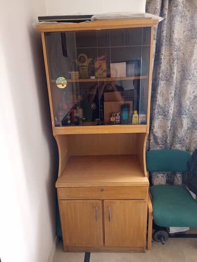 Study table and shelves