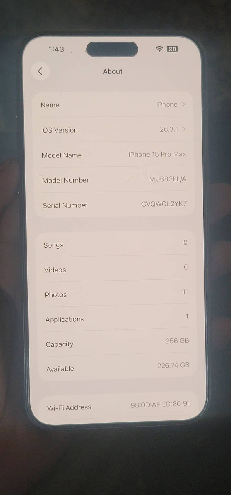Apple iPhone 15 Pro Max 5