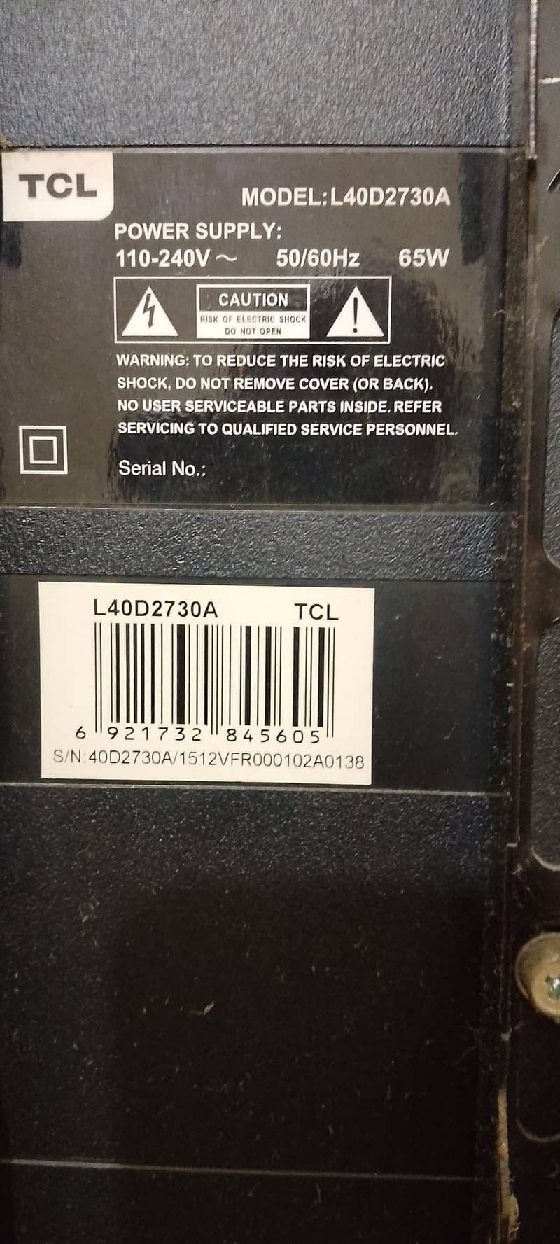 TCL smart Tv 4