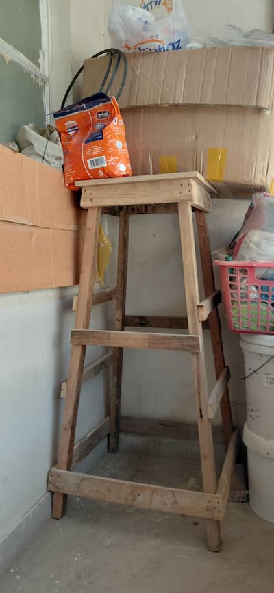 wooden stool
