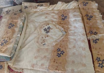 fancy bed sheet