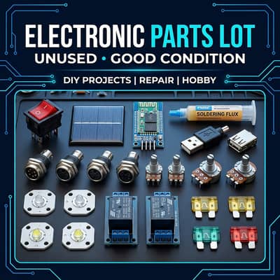 New Electronic Components Lot – DIY & Repair Parts