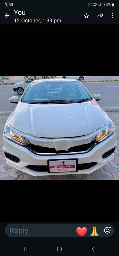 Honda City 1.2 auto 2026 Bank leased