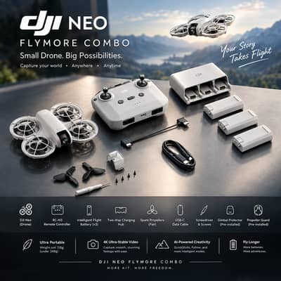 DJI NEO FLY MORE COMBO (NON ACTIVE) BRAND NEW
