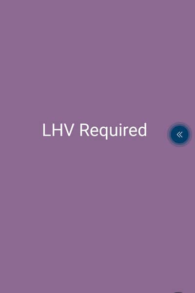 Qualified LHV Required