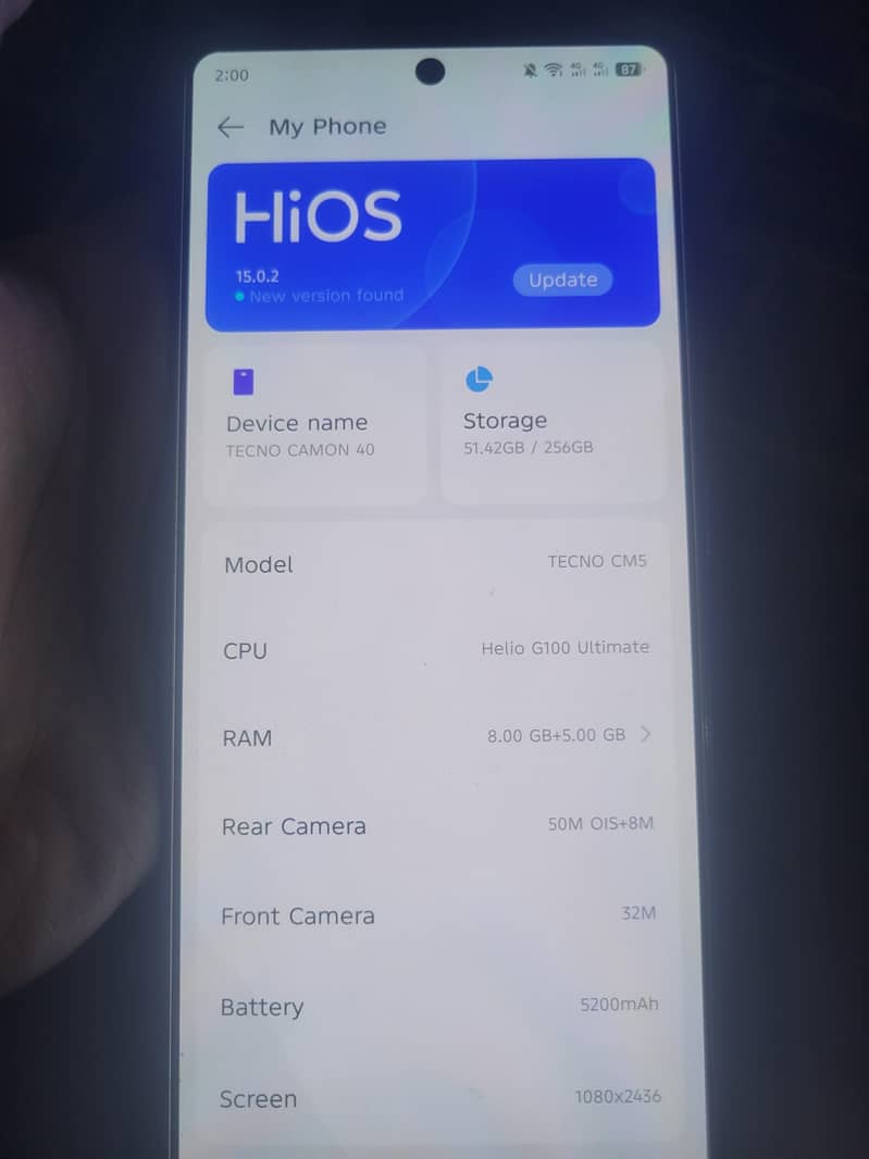 Tecno CAMON 40 1