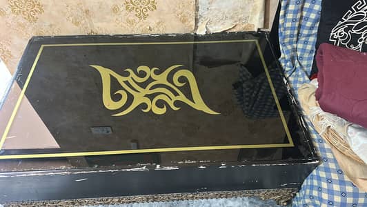 center table available for sale polish and minor miror crack