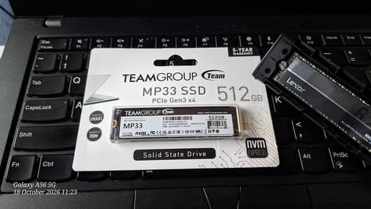 TeamGroup MP33 512GB Gen3x4 NvME 2280