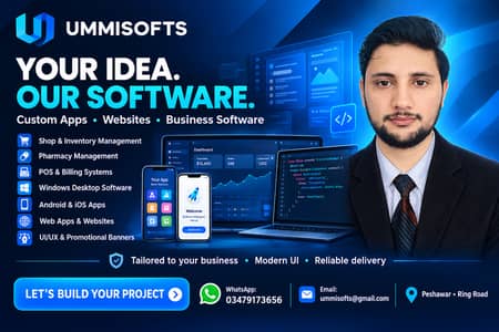 Custom Software, Mobile Apps & Website Development