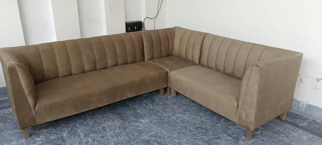 corner sofa 6 seater like New