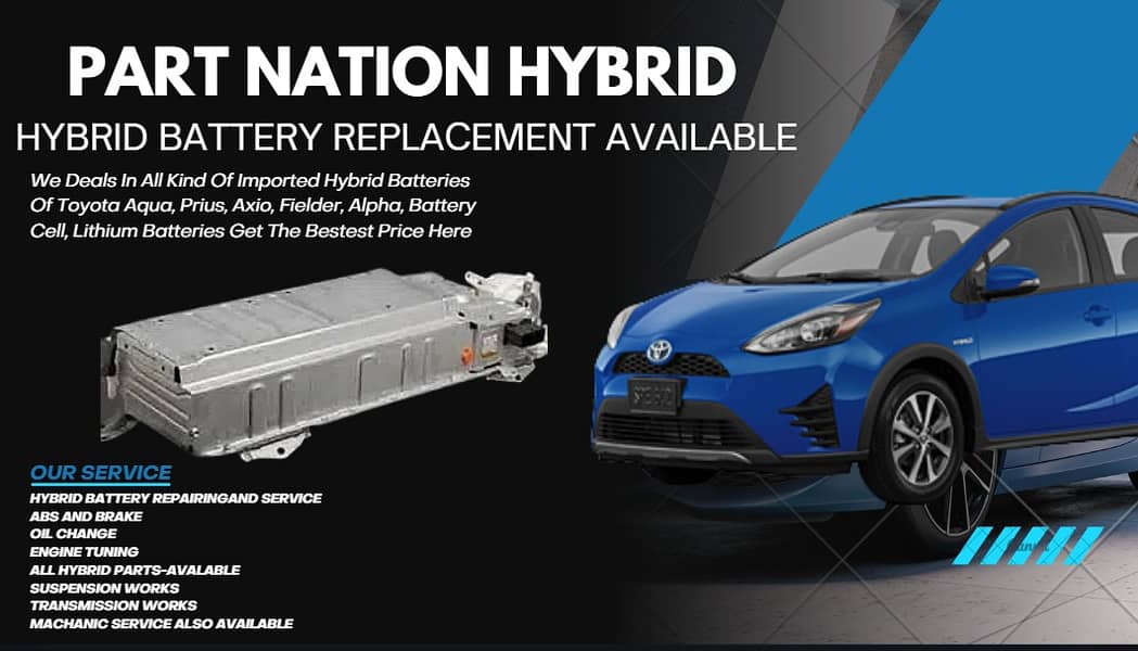 Toyota Fielder Hybrid Battery – Quality Battery for Sale - Batteries ...