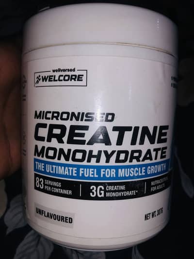 Micronized creatine monohydrate