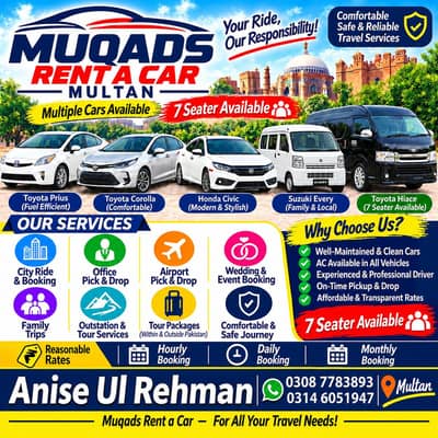 Rent a Car - Multan