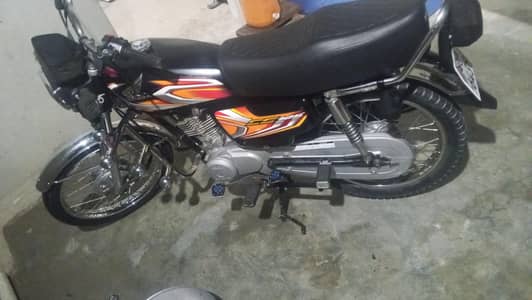 Honda CG 125 Model 2022 (Registered April 2022)