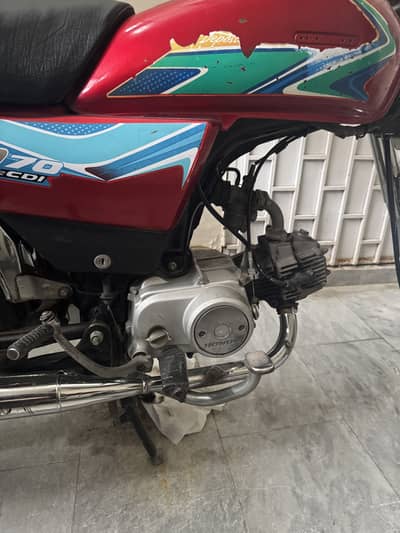 Honda CD70| 2018 model| double saman