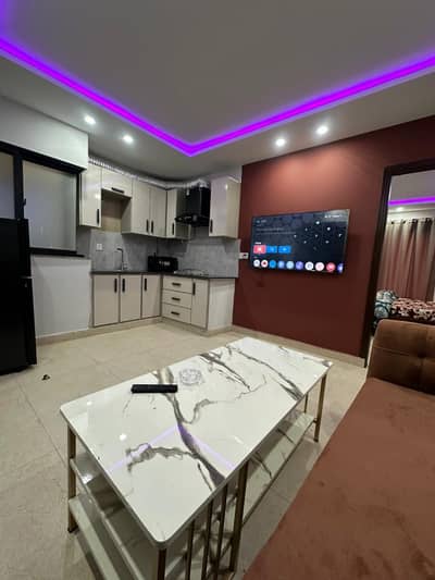 1 bed luxury apartments for rent on daily basis in bahria town lahore
