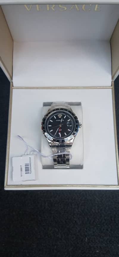 Original Versace Hellenyium GMT 42mm Men's Watch (New with Box)