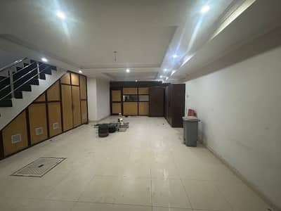 ( 9 Marla Hall ) GROUND FLOOR AND BASEMENT ( SOLER SYSTEMS AVAILABLE WITH GREEN METER )
