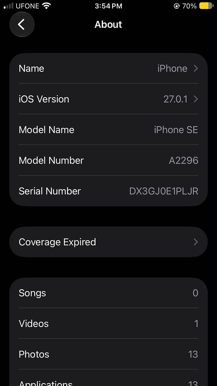 Apple iPhone SE 1