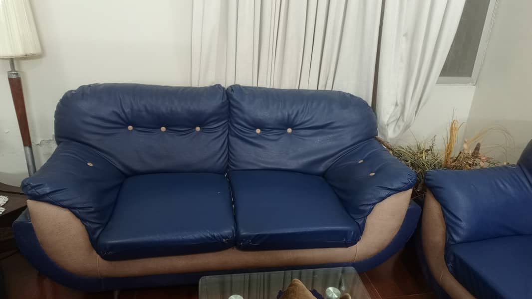 Leather sofa 0