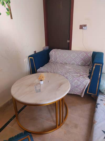 2 seater with centre table