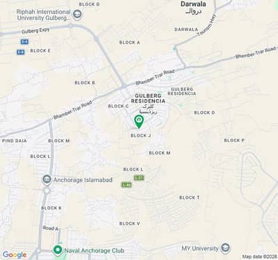 1 Kanal Top Level Location Plot Available For Sale On Investor Rate In Gulberg Greens