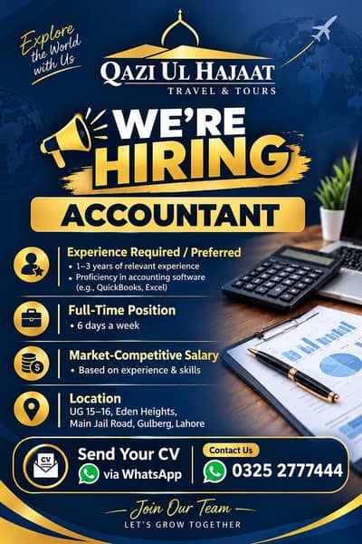 Apply as an Accountant