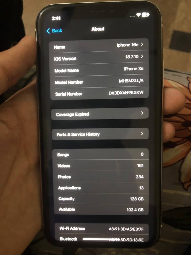 Apple iPhone XR 5
