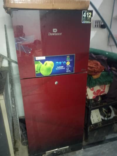 Haier Glass door fridge