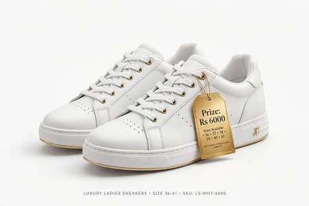 white themed comfortable sneakers