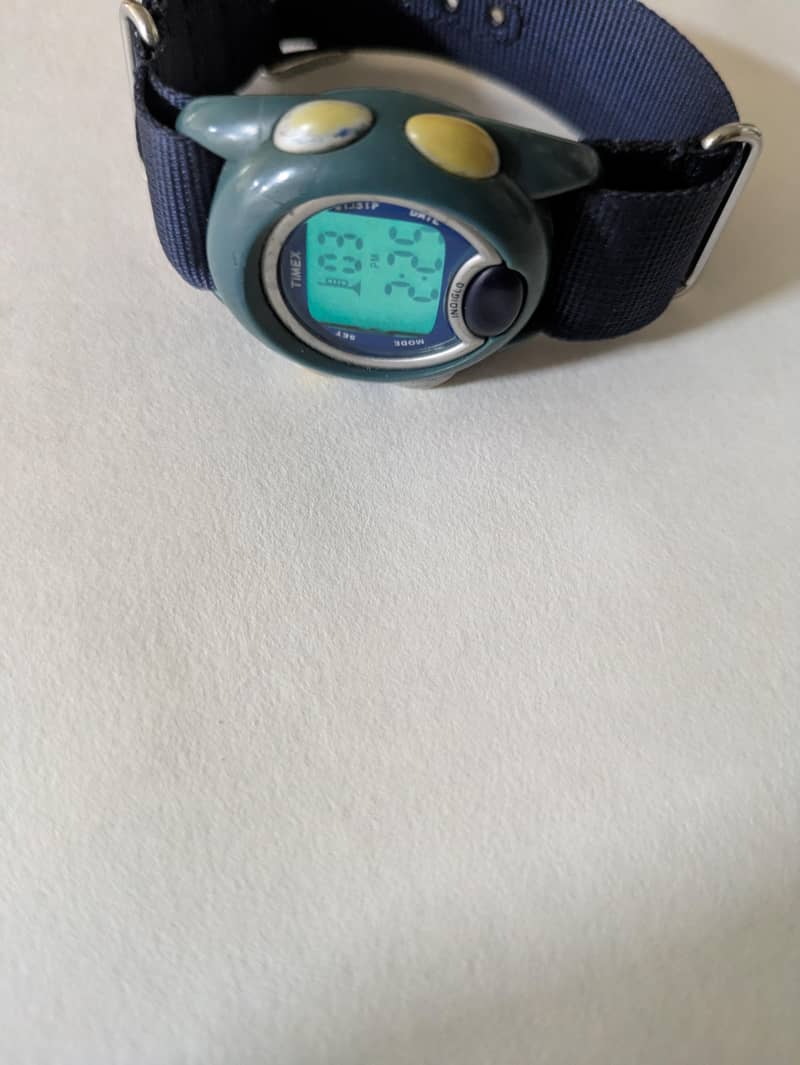 TIMEX DIGITAL WATCH, 30 METER WR 4