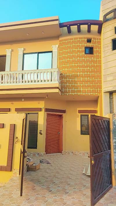 3.5 Marla Beautiful House For Sell In Eden Abad Main Paine Avenue Road Lahore