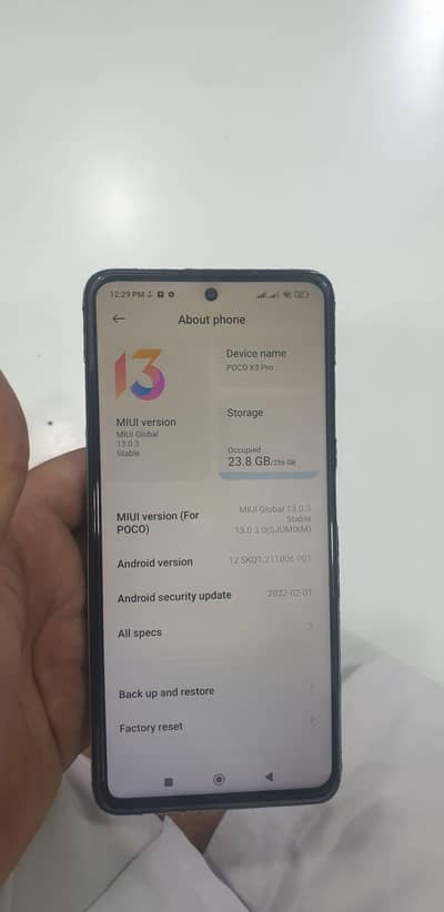 Xiaomi Poco X3 Pro