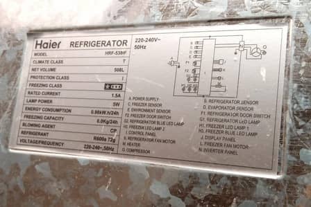 Haier refrigerator