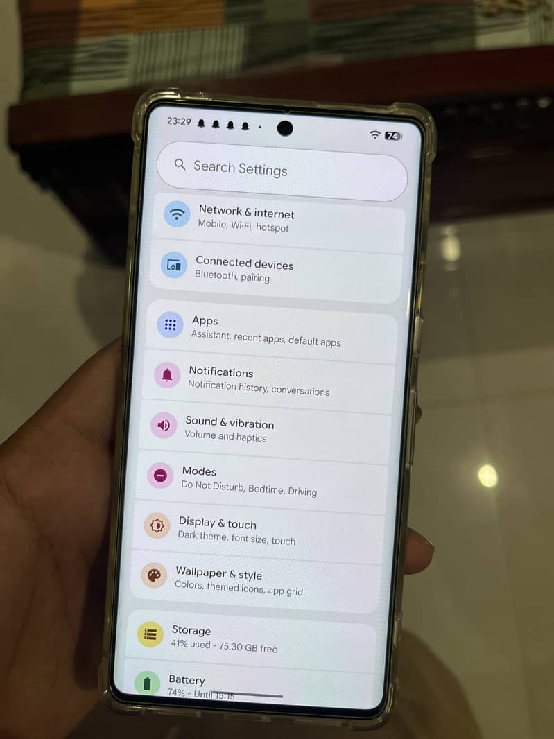 Google Pixel 7 Pro 6
