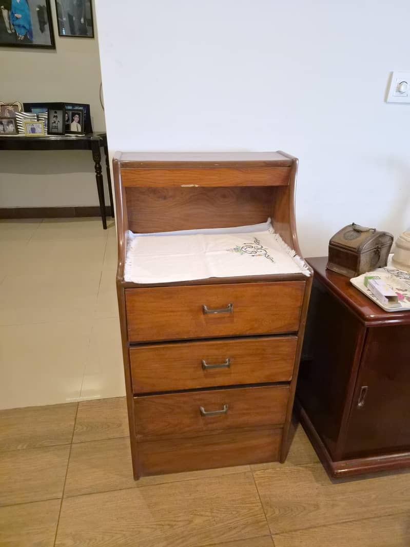 Bed Set with Drawer Table 5
