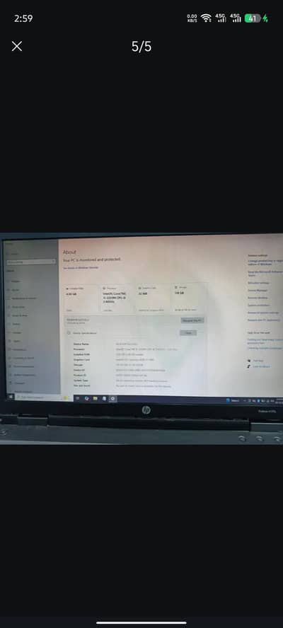 HP ProBook 6470b Laptop | Intel Core i5 3rd Gen | 4GB RAM
