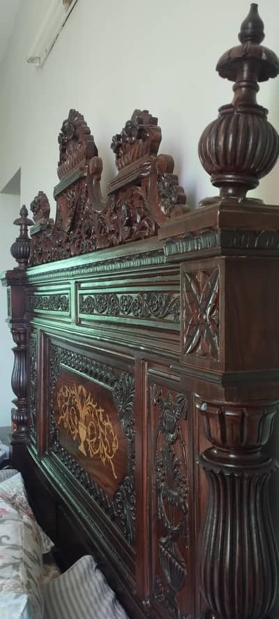 Wooden Bed set for sale