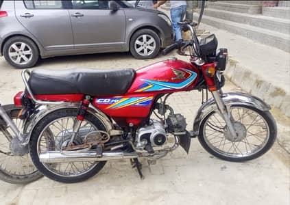 Honda CD 70 Model 2019 Lahore Registration
