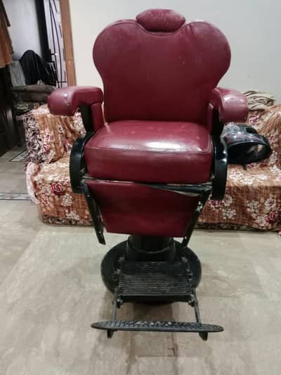 Barbar chair salon chair 10/10 original metal