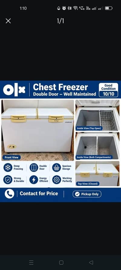 deep freezer