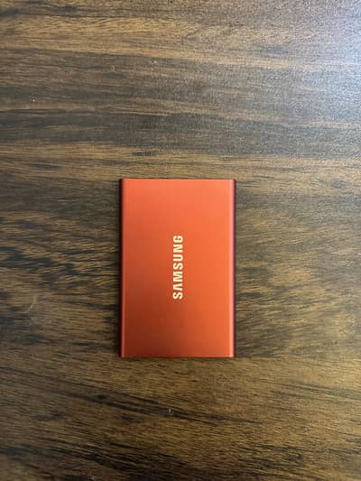 Samsung T7 2TB Portable SSD (metallic red)
