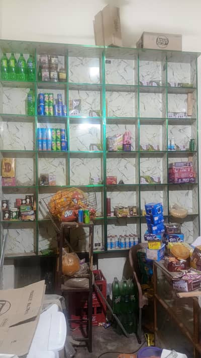 4 racks & 1 counter for sale new style