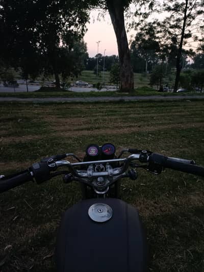 Yamaha 125Z 2019 Self-Start Modified Cafe Racer – Gilgit-Baltistan