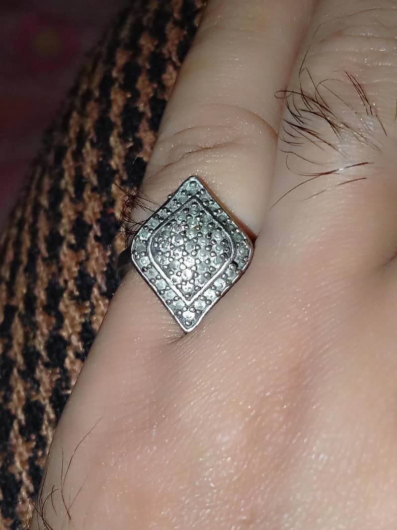 ladies silver ring 2